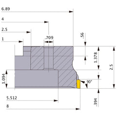 VOX400UR0820M FACE MILL