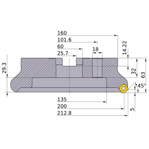‎WSX445-200C20NR MILL