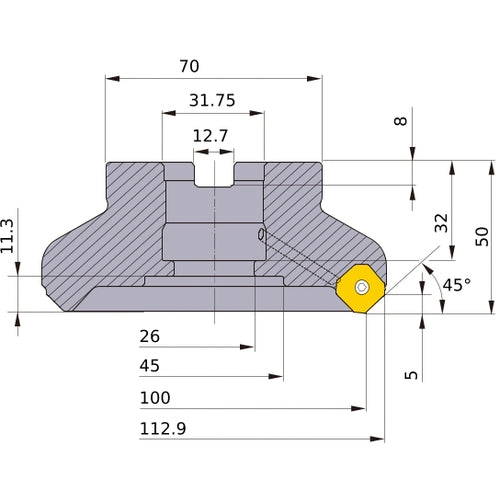 WSX445R10005DA MILL