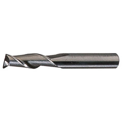 ‎5/32″ × 3/16″ × 7/16″ × 1-1/2″ RHS / RHC HSS HSS Single End 2-Flute Center Cutting End Mill - Bright - Exact Tool & Supply