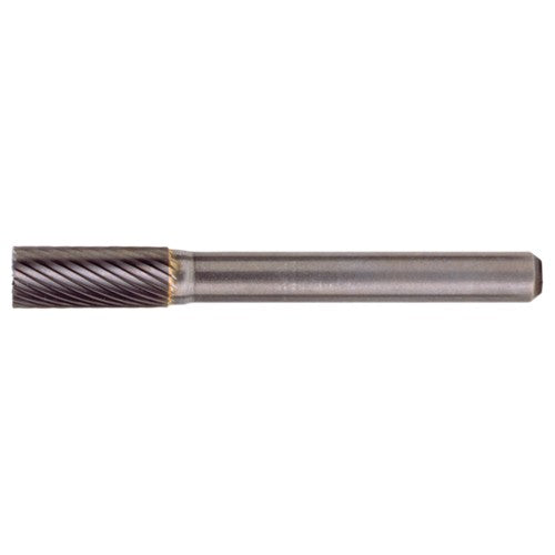 SB-41 Standard Cut Solid Carbide Bur-Cylindrical with End Cut - Exact Tool & Supply