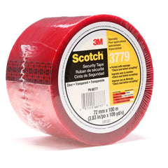 Scotch Security Message Box Sealing Tape 3779 Clear 72 mm × 100 m - Exact Tool & Supply