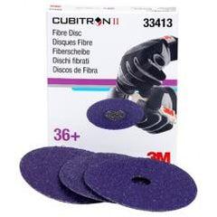 5 x 7/8 - 36+ Grit - Fibre Disc - Exact Tool & Supply