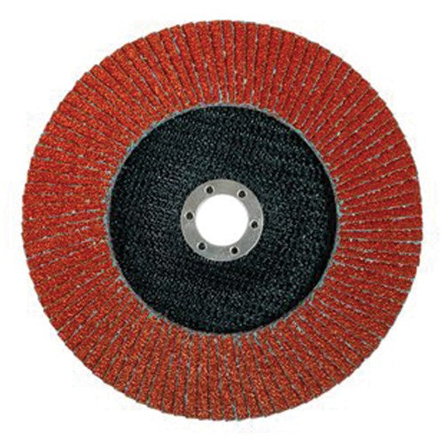 ‎4 1/2 in × 5/8-11 Standard Flap Discs (Type 27) 60 Alt mfg # 645626 - Exact Tool & Supply