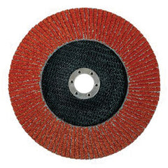 ‎4 1/2 in × 5/8-11 Standard Flap Discs (Type 27) 60 Alt mfg # 645626 - Exact Tool & Supply