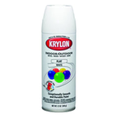 Interior/Exterior Industrial Maintenance Paint Flat White - Exact Tool & Supply