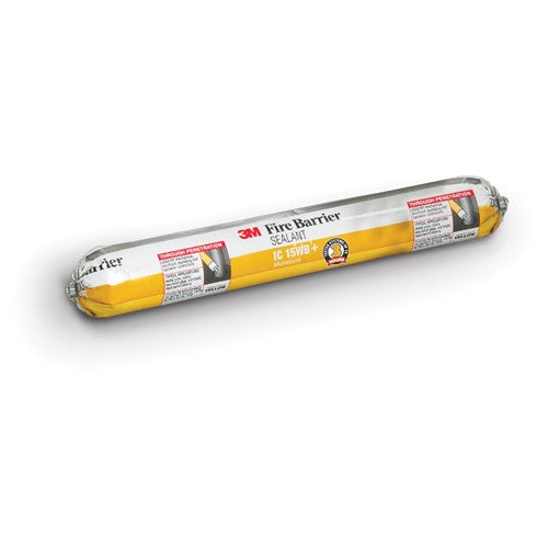 3M Fire Barrier Sealant IC 15WB+ Yellow 20 fl oz Sausage Pack - Exact Tool & Supply