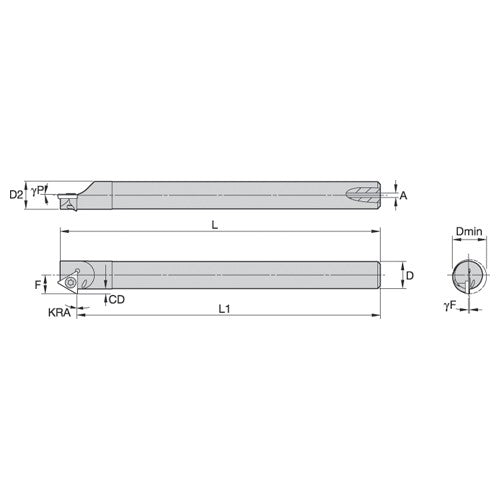 QSRI50050R WG STEEL SHANK BORING BAR - Exact Tool & Supply