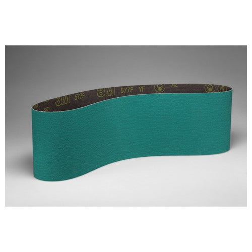 3M Cloth Belt 577F 80 YF-weight 6 in × 60 in Film-lok Single-flex 20 per case - Exact Tool & Supply
