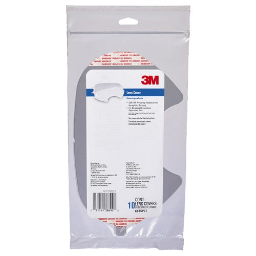 3M Lens Cover for 6000 Series Full-Face Respirator 6885P10-C - Exact Tool & Supply