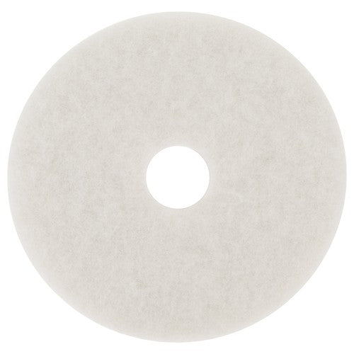 3M White Super Polish Pad 4100 10″ - Exact Tool & Supply