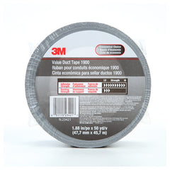 3M Value Duct Tape 1900 Silver 1.88″ × 50 yd 5.8 mil - Exact Tool & Supply