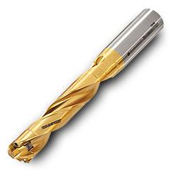 TD2000100S1R01 5xD Gold Twist Drill Body-Cylindrical Shank - Exact Tool & Supply