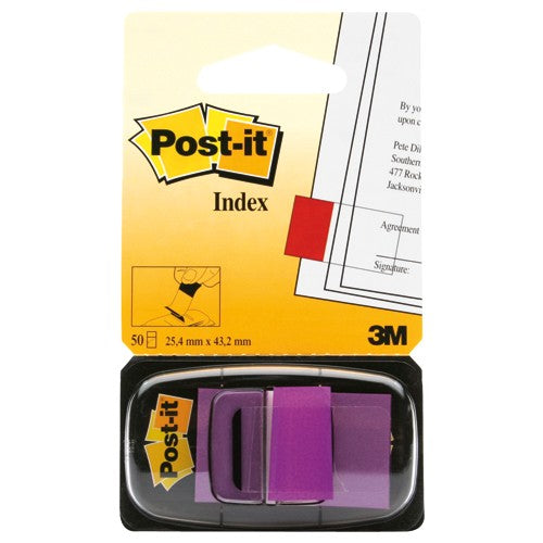‎Post-it Flags 680-8 (36) 1″ × 1.7″ (25 4 mm × 43 2 mm) Purple - Exact Tool & Supply