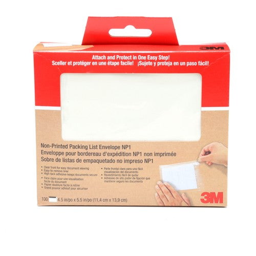 ‎4-1/2 in × 5-1/2 in Non Print Packing List Envelope Alt Mfg # 92039 - Exact Tool & Supply