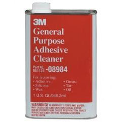 HAZ08 1 QT ADHESIVE CLEANER - Exact Tool & Supply