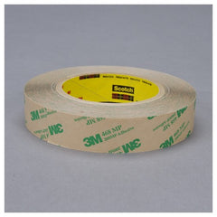 3M Adhesive Transfer Tape 468MP Clear 1/2″ × 60 yd 5 mil - Exact Tool & Supply