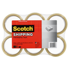 ‎Scotch Lightweight Shipping Packaging Tape 3350-6 1.88″ × 54.6 yd (48 mm × 50 m) - Exact Tool & Supply