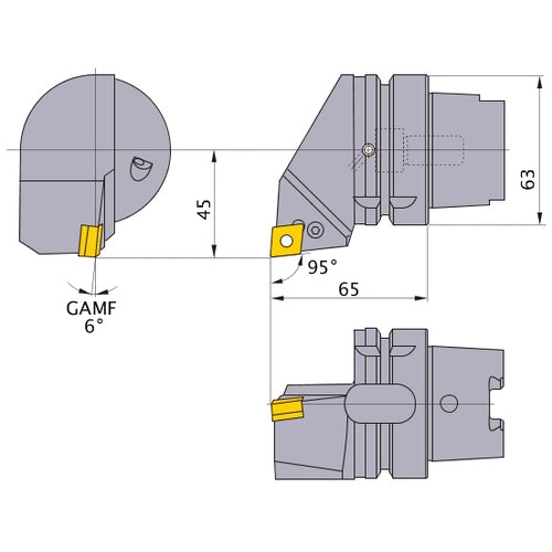 H63TH-PCLNR-DX12 HOLDER