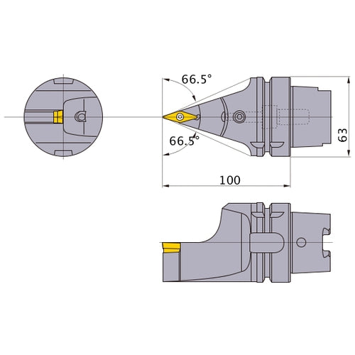 H63TH-SVVBN-H16 TURNING HOLDER