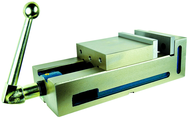 Plain NC/CNC Precision Machine Vise - 6" Jaw Width - Exact Tool & Supply