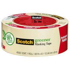 ‎Scotch Greener Masking Tape for Performance Painting 2050-72A 2.82″ × 60.1 yd (72 mm × 55 m) - Exact Tool & Supply