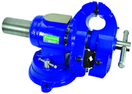 Swivel Bench & Pipe Vise - Model #BP4- 4" Jaw Width - Exact Tool & Supply