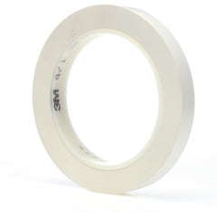 3M Vinyl Tape 471 White 1/2″ × 36 yd 5.2 mil - Exact Tool & Supply