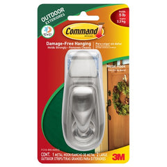 Command Outdoor Forever Classic Large Metal Hook with Foam Strips Bulk for Display FC13-BN-AWESBU - Exact Tool & Supply