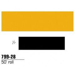 1/2X50' REFLECT STRIPING TAPE YLW - Exact Tool & Supply