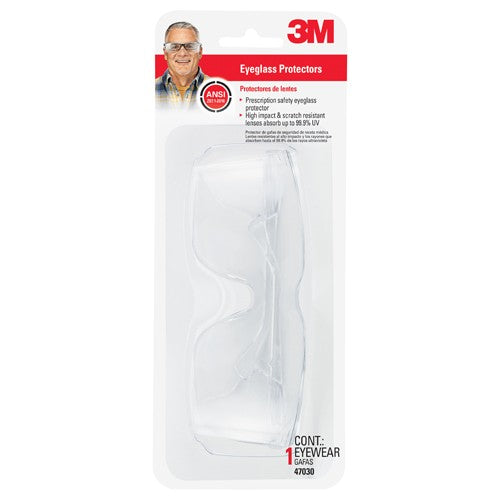 3M Eyeglass Protectors 47030H1-DC Clear Clear Lens Anti-Scratch - Exact Tool & Supply