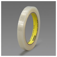 Scotch Light Duty Packaging Tape 640 Clear Clean Removal Apparel 1/2″ × 72 yd - Exact Tool & Supply