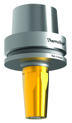 HSK-A50 3mm Bore Dia. x 80mm Gage Length Shrink Fit Toolholder - Exact Tool & Supply