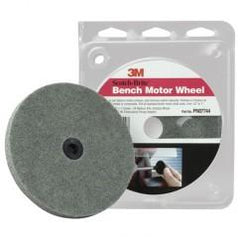 BENCH MOTOR WHEEL SCOTCH-BRITE - Exact Tool & Supply