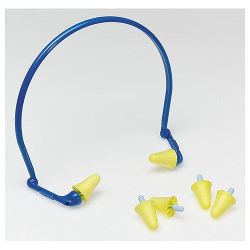 ‎3M E-A-Rflex Banded Hearing Protector with Foam Tips 10 Bands 350-1001 - Exact Tool & Supply