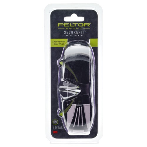 ‎Peltor Sport SecureFit Safety Eyewear SF400-PG-8 Gray/AF Lens - Exact Tool & Supply