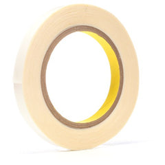 3M Double Coated Tape 444 Clear 1/2″ × 36 yd 3.9 mil - Exact Tool & Supply