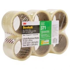72MMX50MM 371 CLR BOX SEALING TAPE - Exact Tool & Supply