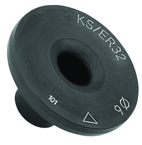 ER32 1/2" KS Coolant Flush Disk - Exact Tool & Supply