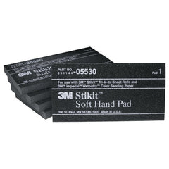 ‎3M Stikit Soft Hand Pad 05530 2-3/4″ × 5-1/2″ × 3/8″ - Exact Tool & Supply