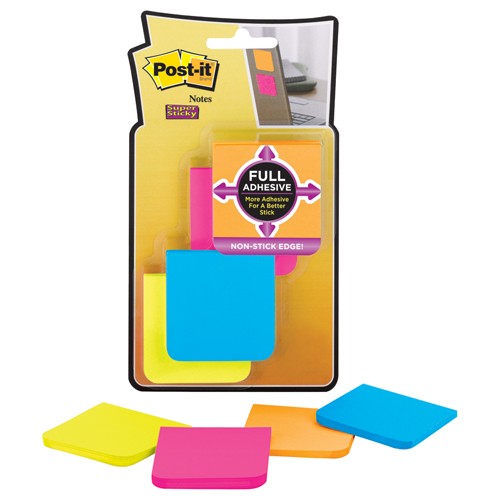 2 in × 2 in (50 Post-it(R) Super Sticky Full Adh8 mm), Alt Mfg # 35547 - Exact Tool & Supply