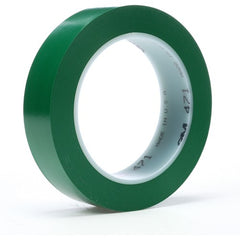3M Vinyl Tape 471 Green 1/2″ × 36 yd 5.2 mil - Exact Tool & Supply