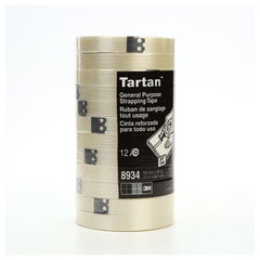 Tartan Filament Tape 8934 Clear 18 mm × 55 m 4 mil - Exact Tool & Supply