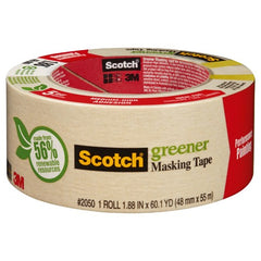 ‎Scotch General Purpose Masking Tape 2050-48MP 1.88″ × 60.1 yd (48mm × 55m) - Exact Tool & Supply