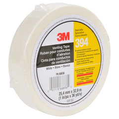 3M Vent Tape 394 White 1″ × 36 yd 4 mil Individually Wrapped Conveniently Packaged - Exact Tool & Supply