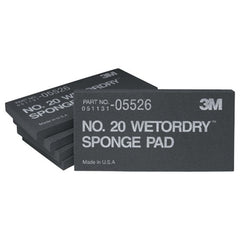 ‎3M Wetordry Sponge Pad 20 05526 5 1/2 × 2-3/4″ × 3/8″ - Exact Tool & Supply