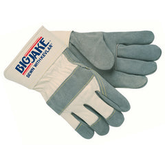 Big Jake Leather Palm Gloves - Sewn w/Kevlar - Size X-Large - Exact Tool & Supply