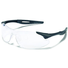 Safety Glasses - Clear Anti-Fog Lens - Black Frame - IA1 Style - Exact Tool & Supply