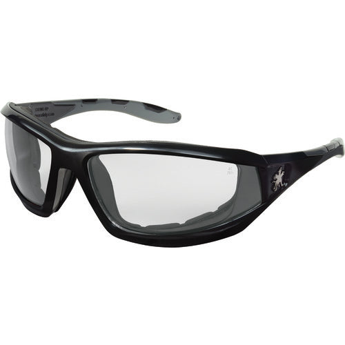 RP2 Black Frame w/Temples Clear Anti-Fog Lens - Safety Glasses - Exact Tool & Supply