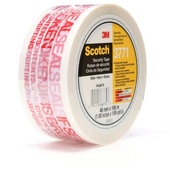 Scotch Printed Message Box Sealing Tape 3771 White 48 mm × 100 m - Exact Tool & Supply